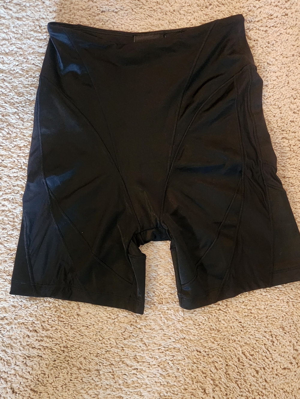 IVY PARK Black High-Waist Mesh-Panel Bike Shorts Sz Small - Picture 8 of 10